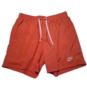 Nike Bright Orange Athletic Shorts - Size Medium
